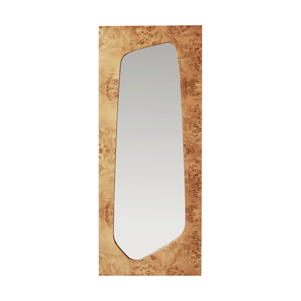 Ferm Living Folia mirror Natural burl, 135 cm
