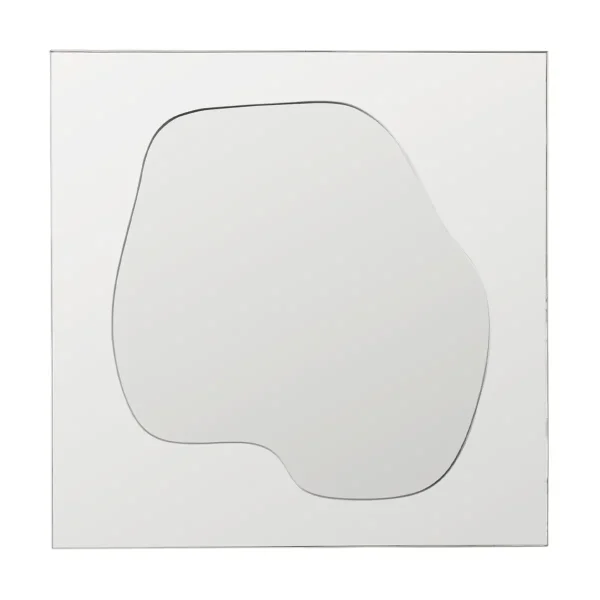 Ferm Living Folia mirror Silver, 45 cm
