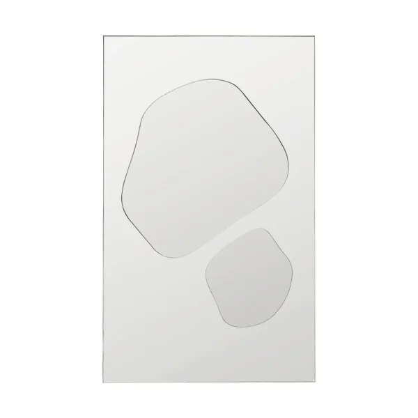 Ferm Living Folia mirror Silver, 82 cm
