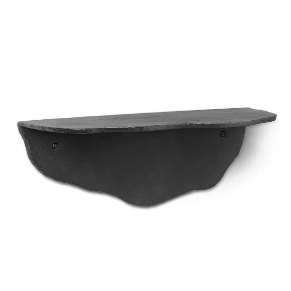 Ferm Living Fracture shelf Blackened aluminum