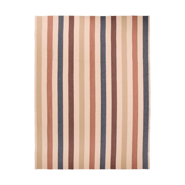 Ferm Living Hale tablecloth Cashmere-mocha-indigo blue, 150x240 cm