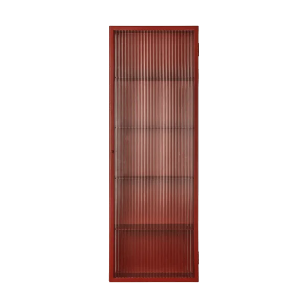 Ferm Living Haze wall cabinet 35x100 cm Oxide red