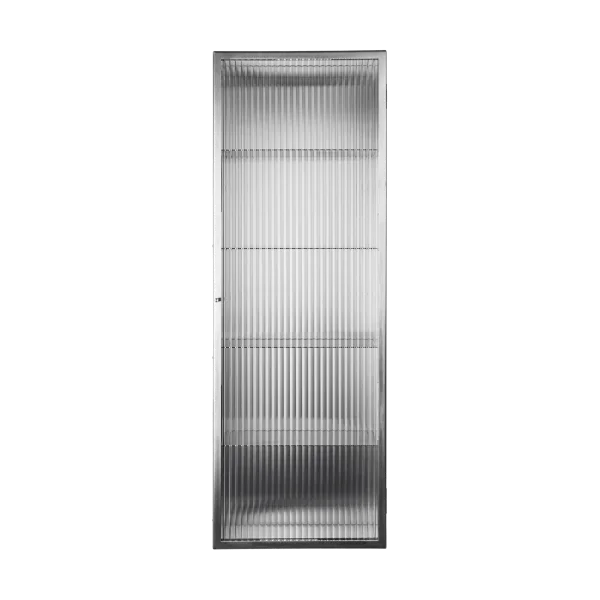 Ferm Living Haze wall cabinet 35x100 cm Stainless steel