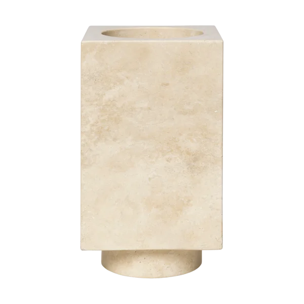 Ferm Living Hew vessel 21 cm Travertine