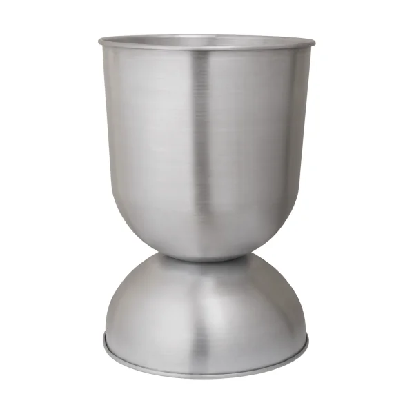 Ferm Living Hourglass flower pot large Ø50 cm Aluminium