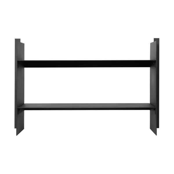Ferm Living Lager wall shelf 26x77 cm Black