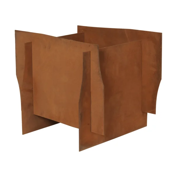 Ferm Living Lapel planter flower box Rust, 33x35x38 cm