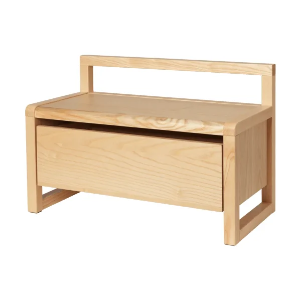 Ferm Living Little Architect storage bench Ash, 60x30x41.2 cm