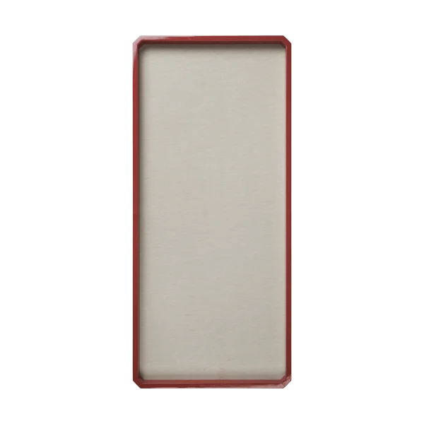 Ferm Living Nova notice board 45x100 cm Picante Red