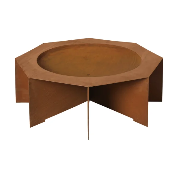 Ferm Living Otto fire pit fireplace Rust, Ø85.5x29 cm