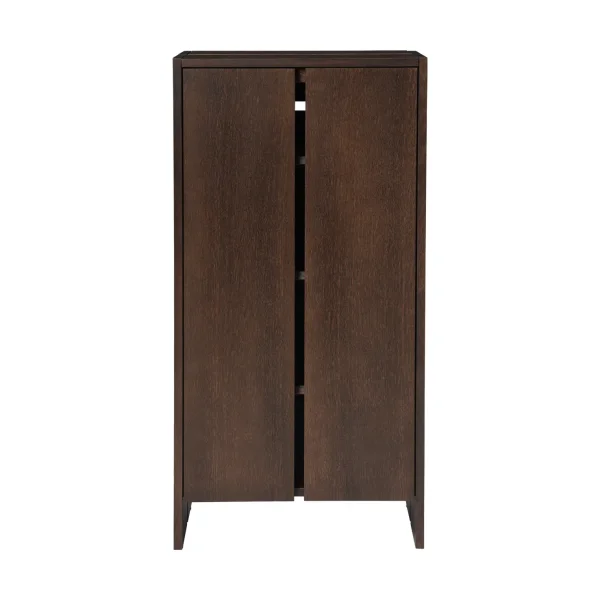 Ferm Living Parcel cabinet Dark stained oak, 55x30x110 cm