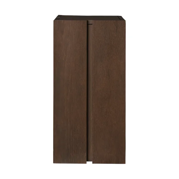 Ferm Living Parcel pedestal Dark stained, 30x30x60 cm