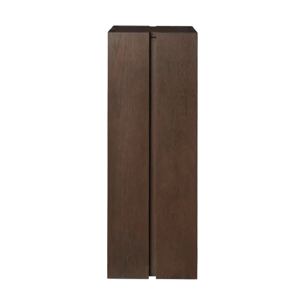 Ferm Living Parcel pedestal Dark stained, 30x30x90 cm