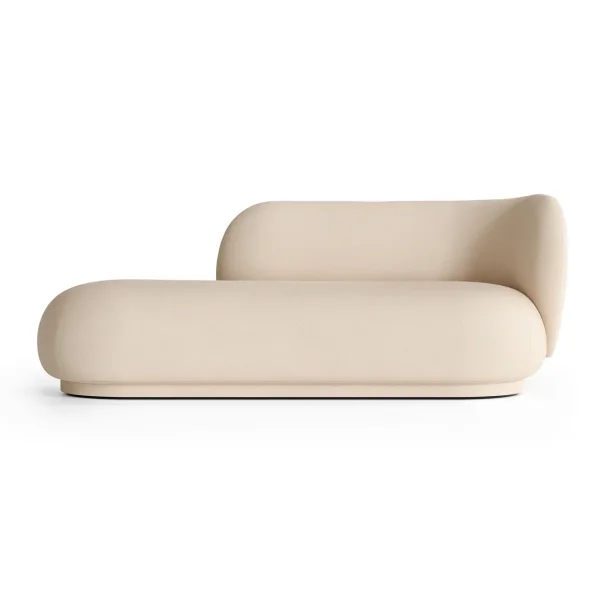 Ferm Living Rico divan chaise higher Brushed off white