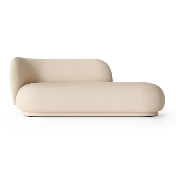 Ferm Living Rico divan chaise left Brushed off white