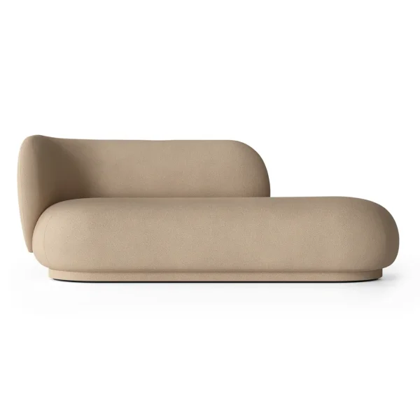 Ferm Living Rico divan chaise left Brushed sand