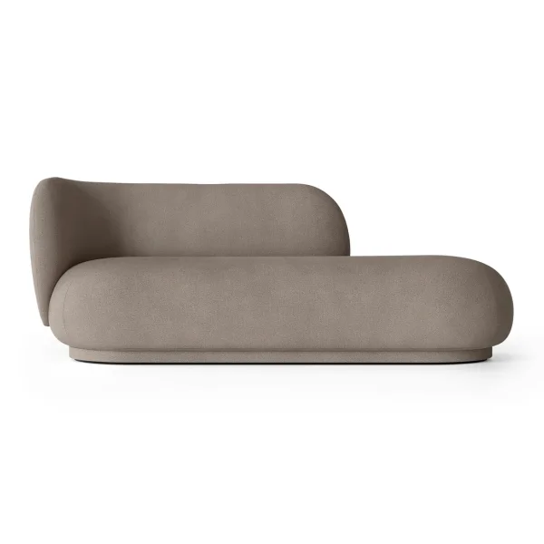 Ferm Living Rico divan chaise left Brushed warm grey