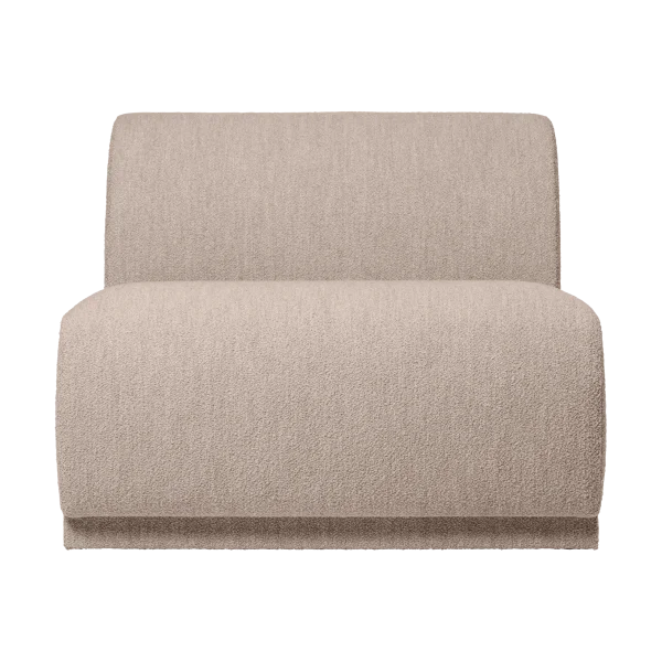 Ferm Living Rico sofa module center Soft Bouclé Natural