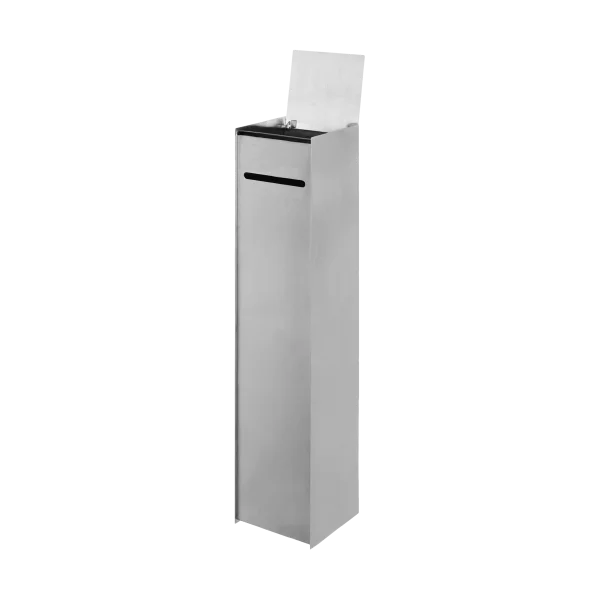Ferm Living Sama toilet paper holder Brushed stainless steel