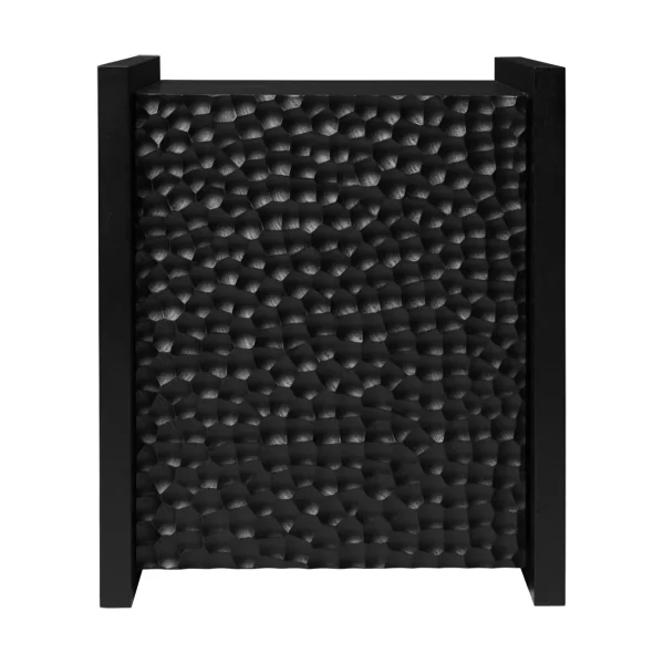 Ferm Living Scarni side table Dark-stained ash, 38x40x45 cm