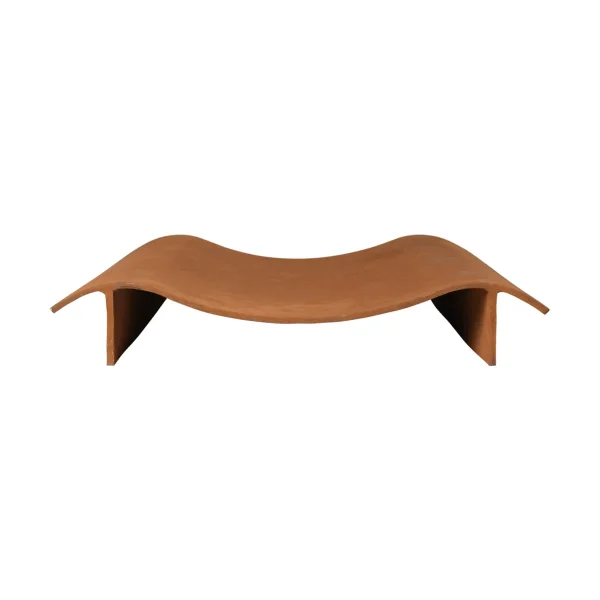 Ferm Living Solene fire pit Corten steel, 80x55x9.5 cm