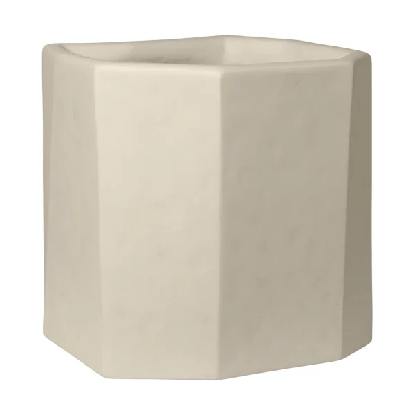 Ferm Living Staffa pot Ivory, 46x46x45 cm