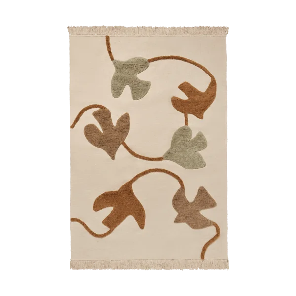 Ferm Living Swif bird wool rug 140x200 cm Multi