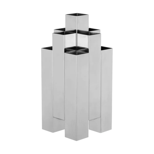 Ferm Living Tessera vase 3x3 Mirror polished