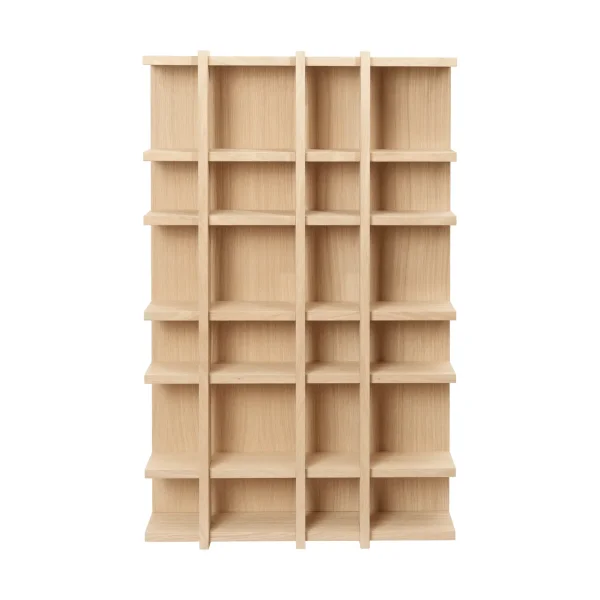 Ferm Living Tilem bookcase Oak veneer, 4x6
