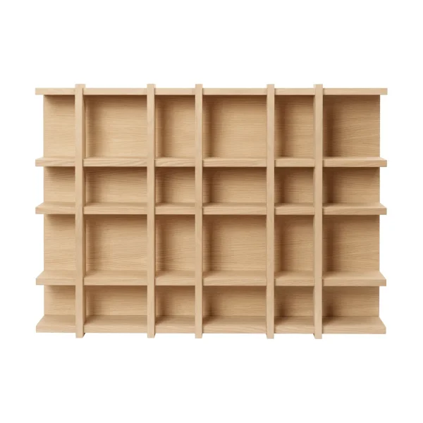 Ferm Living Tilem bookcase Oak veneer, 6x4