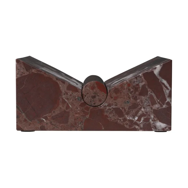 Ferm Living Tvara book stand Rosso Levanto, 22x22 cm