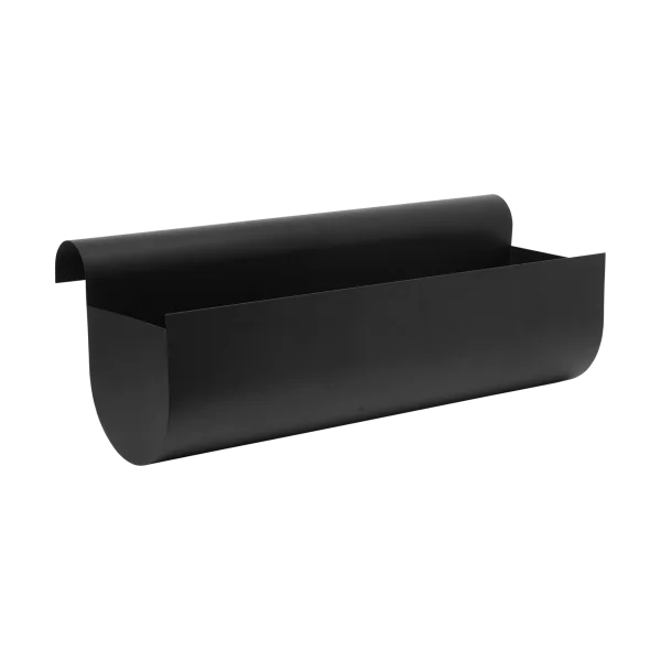 Ferm Living Uma balcony box large 60 cm Black