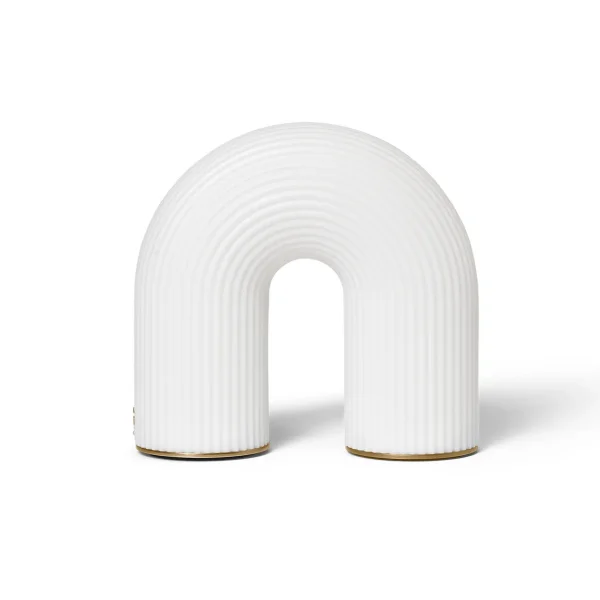 Ferm Living Vuelta portable table lamp White