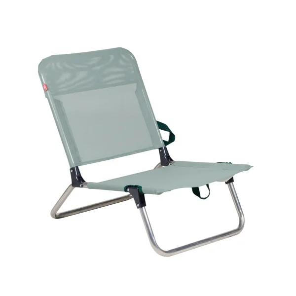 Fiam Quick sun lounger Sage green aluminium stand