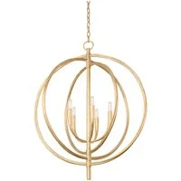 Fillea - Gold Leaf, Light, Vintage Gold Leaf - Andrew Martin