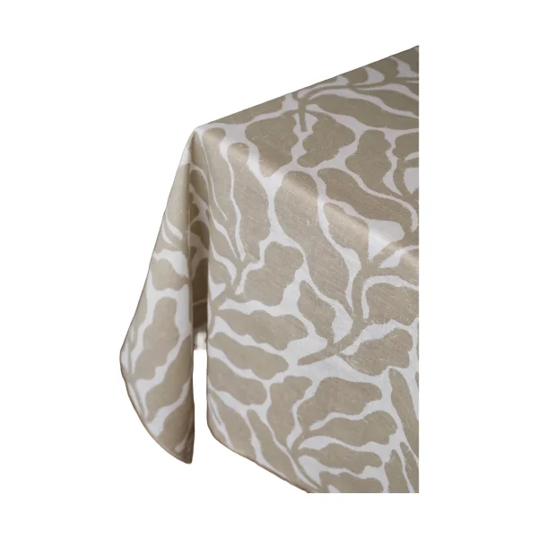 Fine Little Day Leaves tablecloth Sand, 149x250 cm