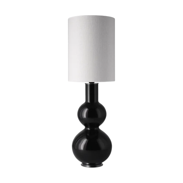 Flavia Lamps Augusta table lamp black lamp base Babel Beige L