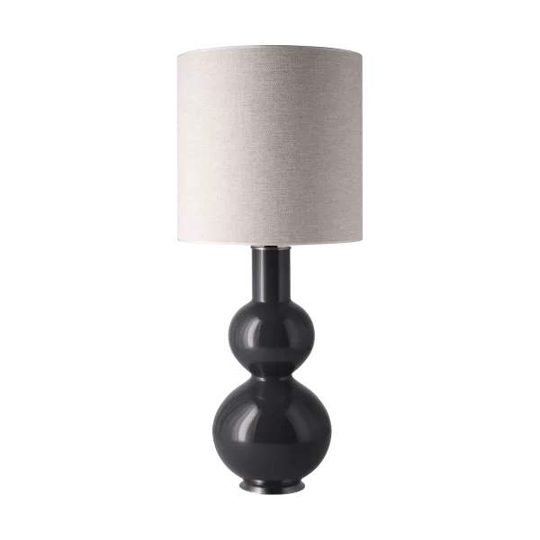 Flavia Lamps Augusta table lamp grey lamp base London Beige M