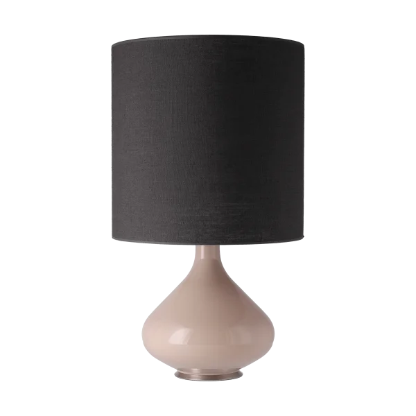 Flavia Lamps Flavia table lamp beige lamp base Lino Negro M