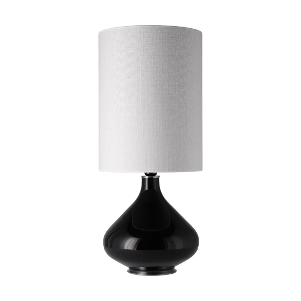 Flavia Lamps Flavia table lamp black lamp base Babel Beige L