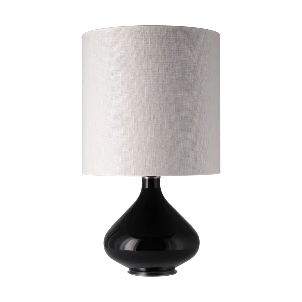 Flavia Lamps Flavia table lamp black lamp base Babel Beige M