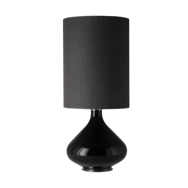 Flavia Lamps Flavia table lamp black lamp base Lino Negro L