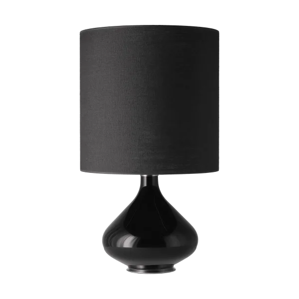 Flavia Lamps Flavia table lamp black lamp base Lino Negro M