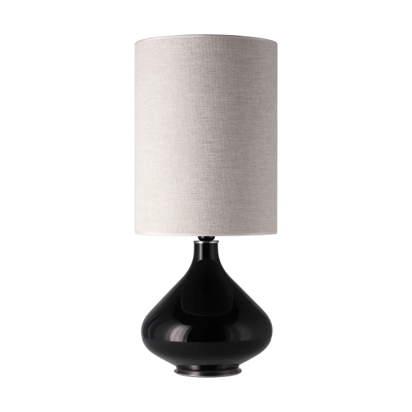 Flavia Lamps Flavia table lamp black lamp base London Beige L