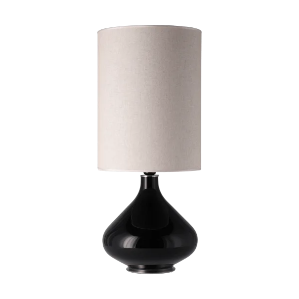 Flavia Lamps Flavia table lamp black lamp base Milano Tostado L