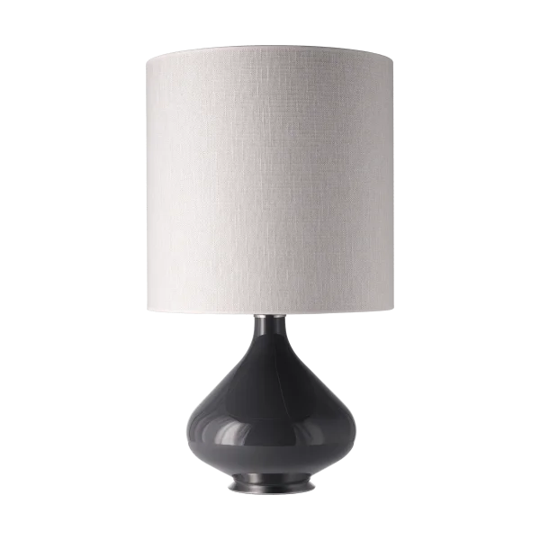 Flavia Lamps Flavia table lamp grey lamp base Babel Beige M