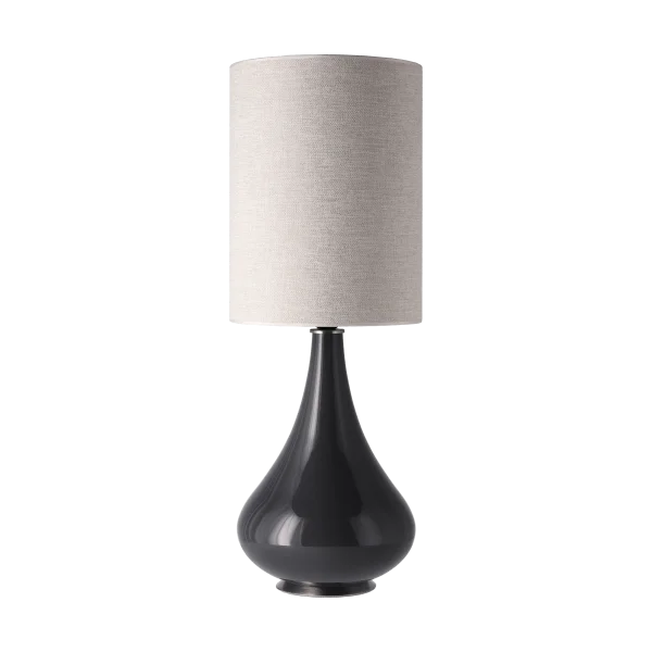 Flavia Lamps Renata table lamp grey lamp base London Beige L