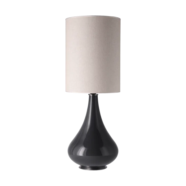 Flavia Lamps Renata table lamp grey lamp base Milano Tostado L