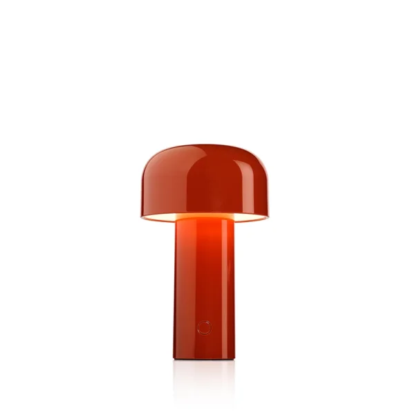 Flos Bellhop portable table lamp Brick red