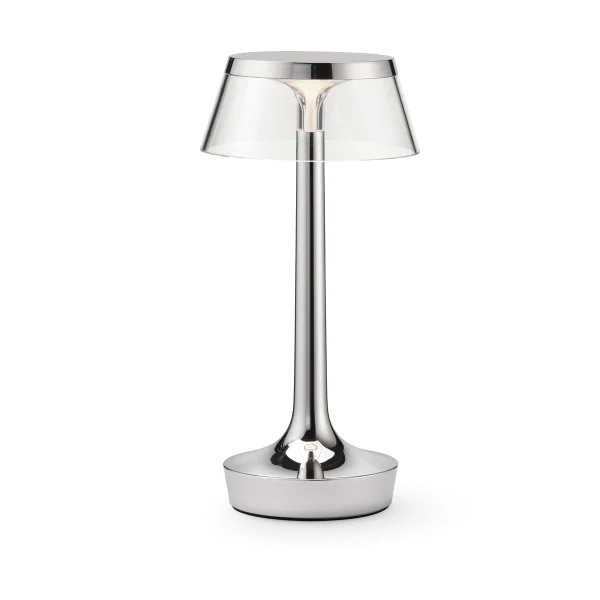 Flos Bon Jour Unplugged table lamp Chrome